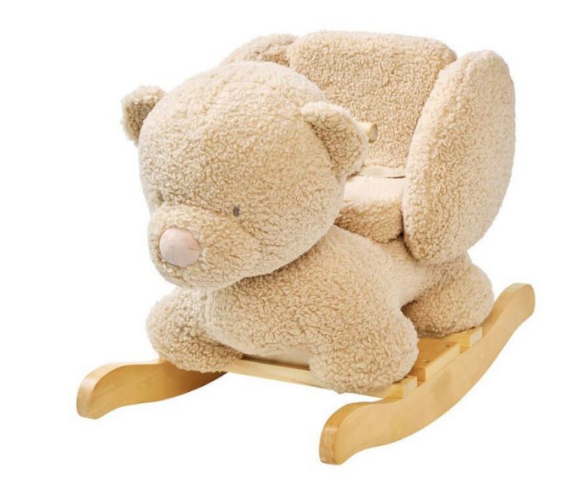 BASCULE BEIGE TEDDY BOUCLETTE NATTOU