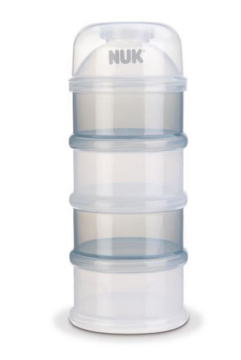 BOITE DOSEUSE EMPILABLE BLANC    NUK