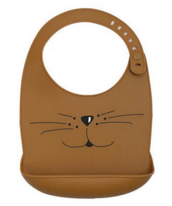 BAVOIR SILICONE CHAT-CARAMEL – 18X28CM CARAMEL 18X28CM TROIS KILOS SEPT