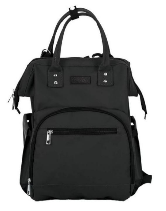 SAC A DOS NOIR MATELASSEE