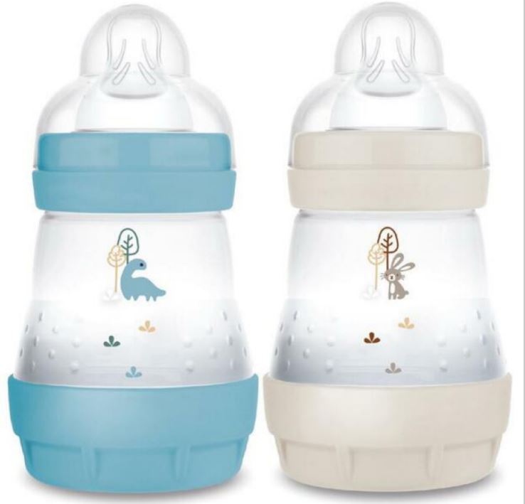 BIBERON  ANTI-COLIQUE X2 OCEAN SABLE 160ML MAM