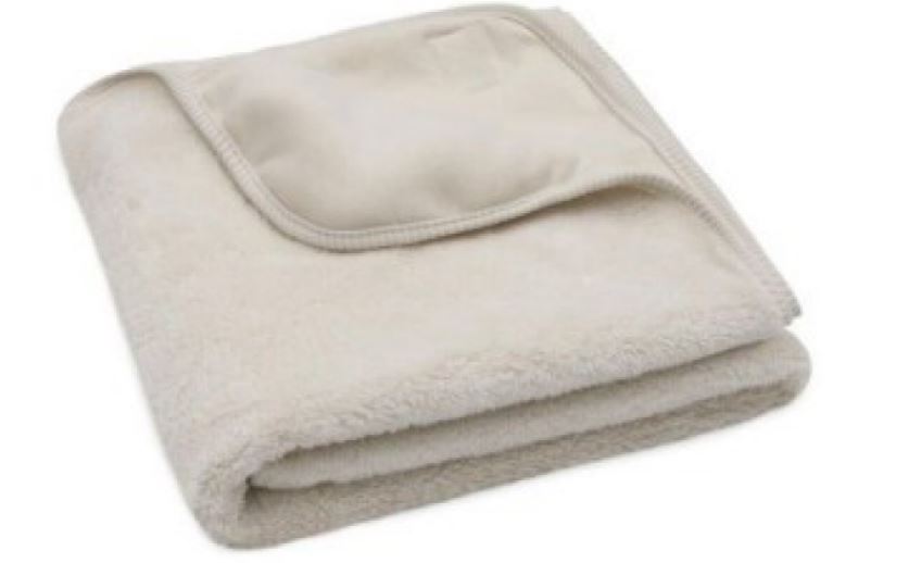 COUVERTURE BERCEAU SHERPA OATMEAL 75X100CM BASICS JOLLEIN