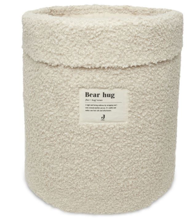 PANIER DE RANGEMENT GRAND NATUREL  BOUCLE  JOLLEIN NOOS