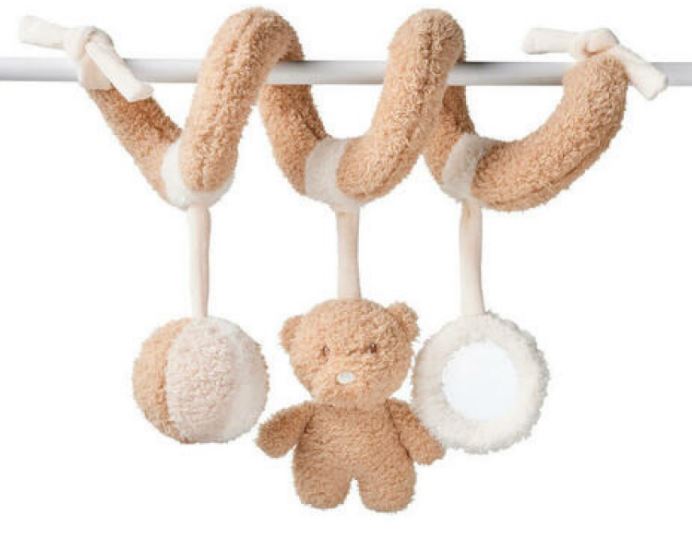 SPIRALE ECRU TEDDY BOUCLETTE NATTOU