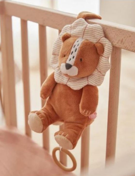 B&K BAB MINI MUSICALE VELOUDOUX BABOU KENDI NOUKIES MARRON NOUKIE&rsquo;S