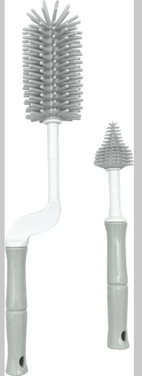 B-SET GOUPILLONS GRIS BO JUNGLE