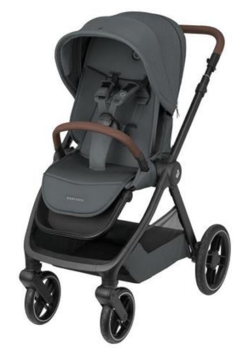 POUSSETTE OXFORD TWILLIC GRAPHITE MAXI COSI