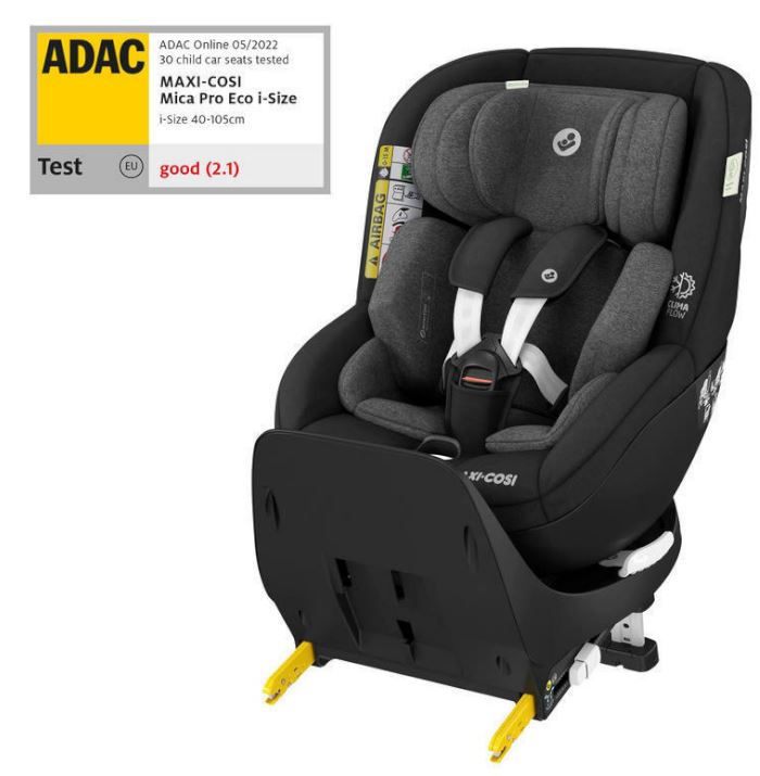 SIEGE AUTO MICA PRO ECO AUTHENTIC BLACK 40-105CM MAXI COSI