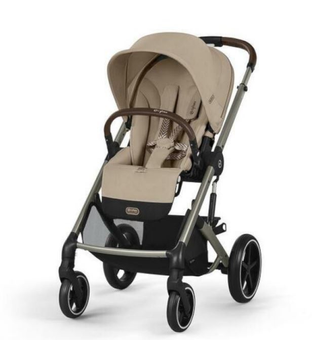 POUSSETTE BALIOS S LUX TPE ALMOND BEIGE GOLD CYBEX