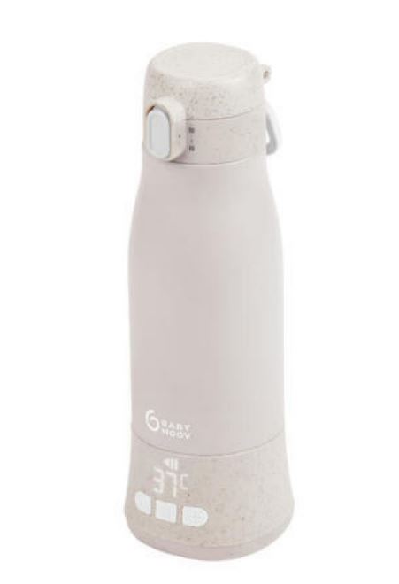 CHAUFFE BIBERON NOMADE MOOV & FEED MINERAL BEIGE BABYMOOV