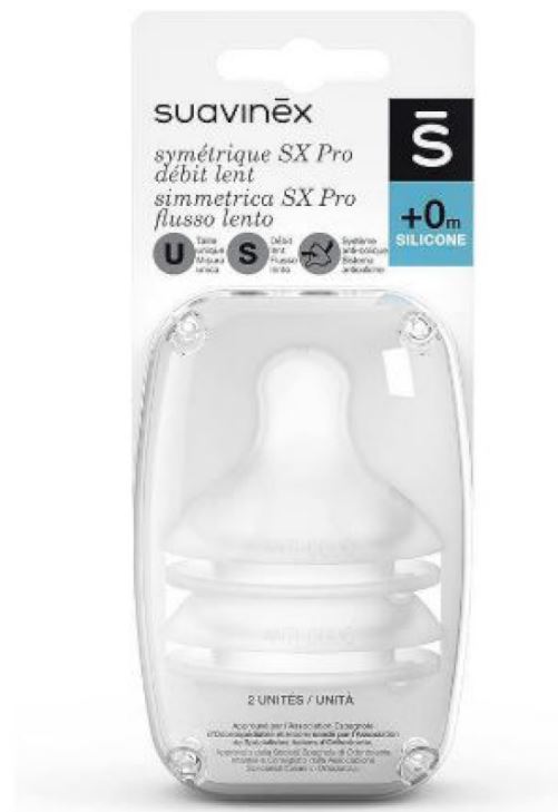 TETINES ANATOMIQUES X2 SX PRO SUAVINEX