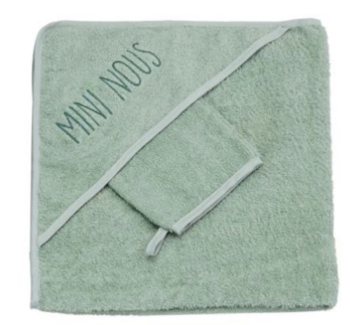 CAPE DE BAIN MINI NOUS SAUGE TROIS KILOS SEPT