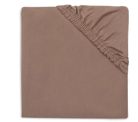 DRAP-HOUSSE JERSEY MILKY COFFEE 70X140CM BASICS JOLLEIN H-25