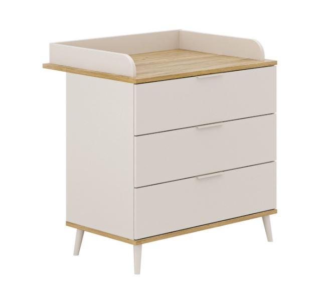 COMMODE 3 TIROIRS PAL INCLUS HAZEL YUNY BY PAIDI