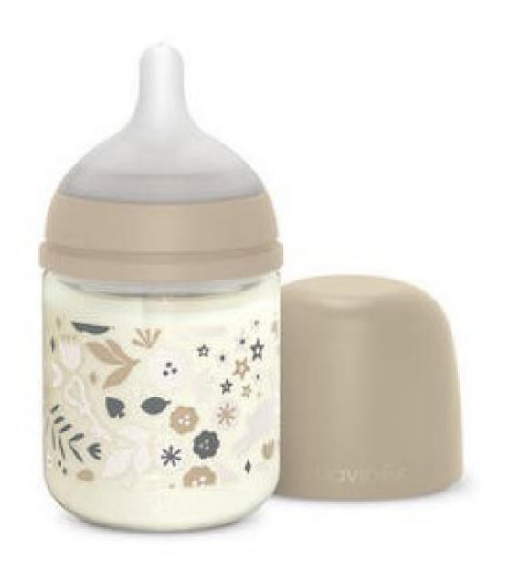 BIBERON VERRE TETINE SXP BEIGE 120ML WONDERLAND SUAVINEX