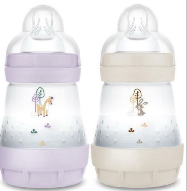 BIBERON EASY START / ANTI-COLIQUE  TETINE DEBIT 1 – X2 LILAS 160ML MAM