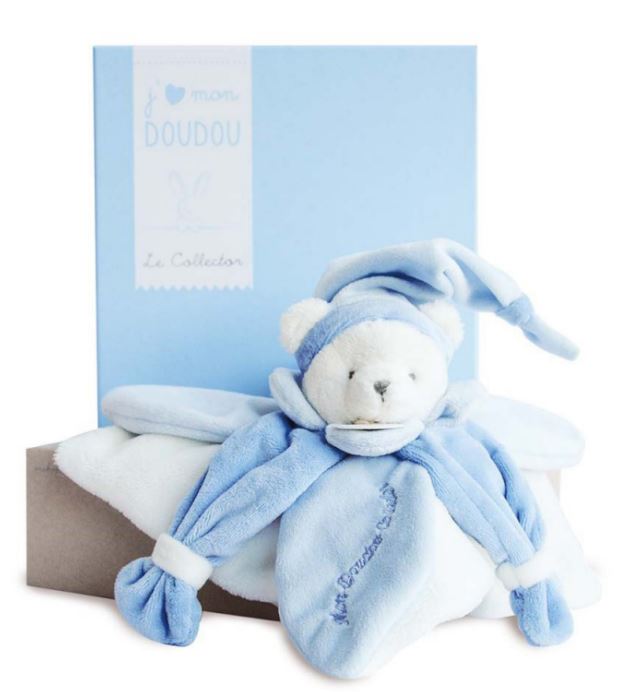 COLLECTOR OURS BLEU 24CM DOUDOU ICONIQUE DOUDOU ET COMPAGNIE