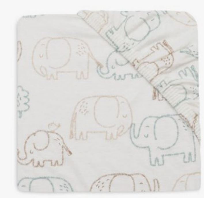 DRAP-HOUSSE JERSEY ELEPHANT TALES 40/50X80/90CM ELEPHANT TALES JOLLEIN