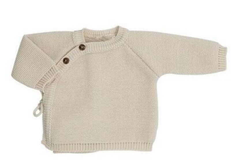 BRASSIERE MAILLE SABLE 0-1M TROIS KILOS SEPT P-24