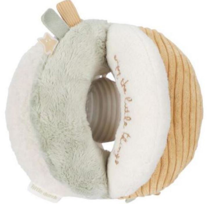 BALLE DE PREHENSION NEWBORN NATURAL LITTLE DUTCH