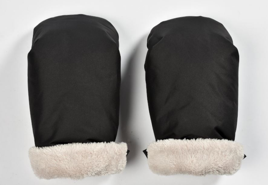 MOUFLE POUSSETTE BLACK RED CASTLE