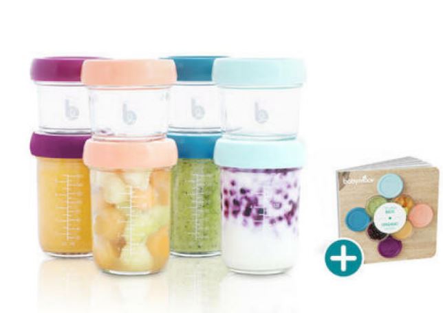 BABYBOLS EN VERRE X8 4X100ML+4X220ML BABYMOOV