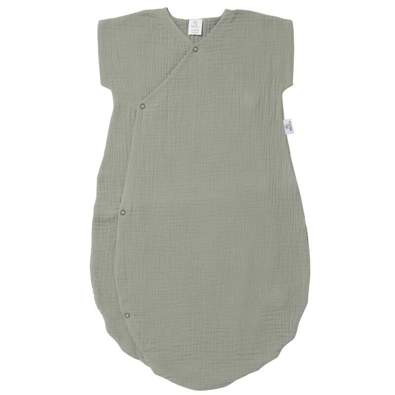 GIGOTEUSE LEGERE DOUBLE GAZE VERT DE GRIS 0-6M MIX&MATCH BB&CO 03-24