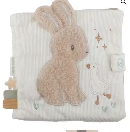 LIVRE D&rsquo;ACTIVITES POUR POUSSETTE NEWBORN NATURAL LITTLE DUTCH 25/04