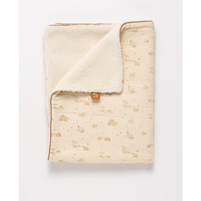 COUVERTURE POLAIRE 75X100M ORSINO SAUTHON BABY DECO 25/02