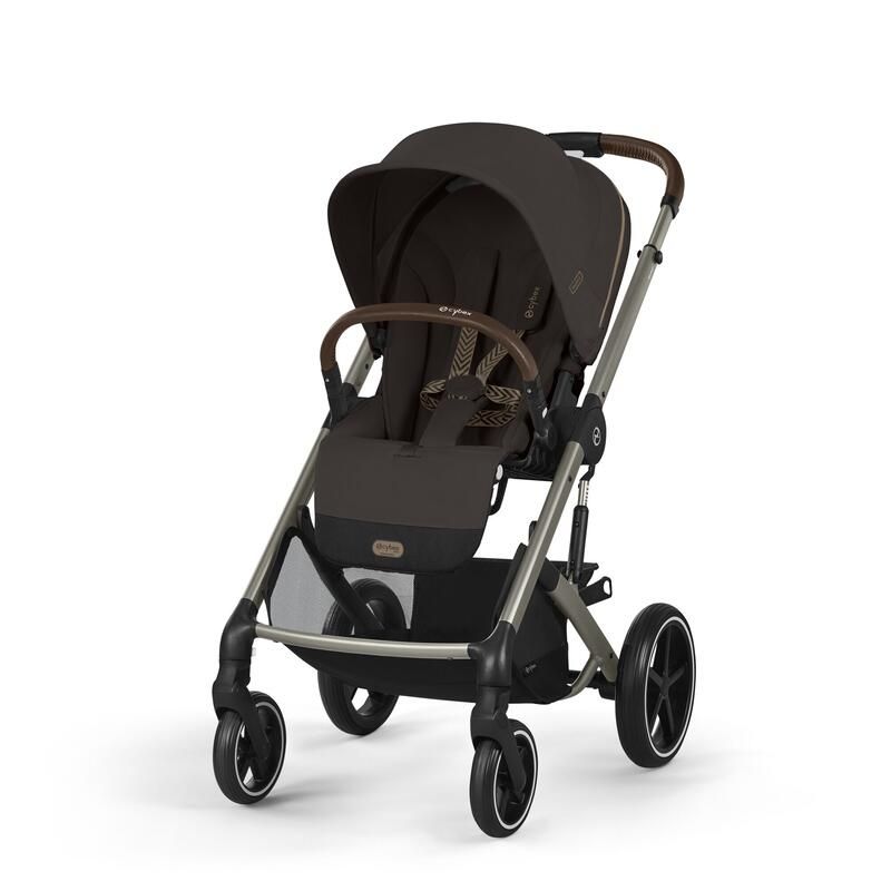 POUSSETTE BALIOS S LUX TPE CHOCOLATE BROWN GOLD CYBEX