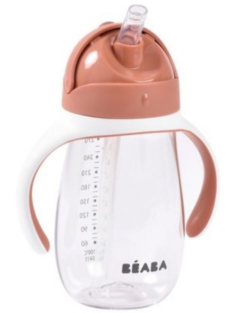 TASSE PAILLE TERRACOTTA 300ML BEABA