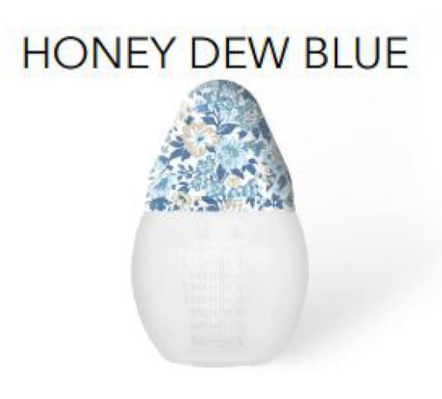 BIBERON GRAND BABY BOTTLE LIBERTY HONEY DEW BLUE 330ML ELHEE