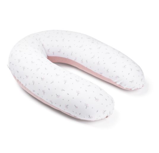 COUSSIN DE MATERNITE DOOMOO BUDDY FLOWER PINK
