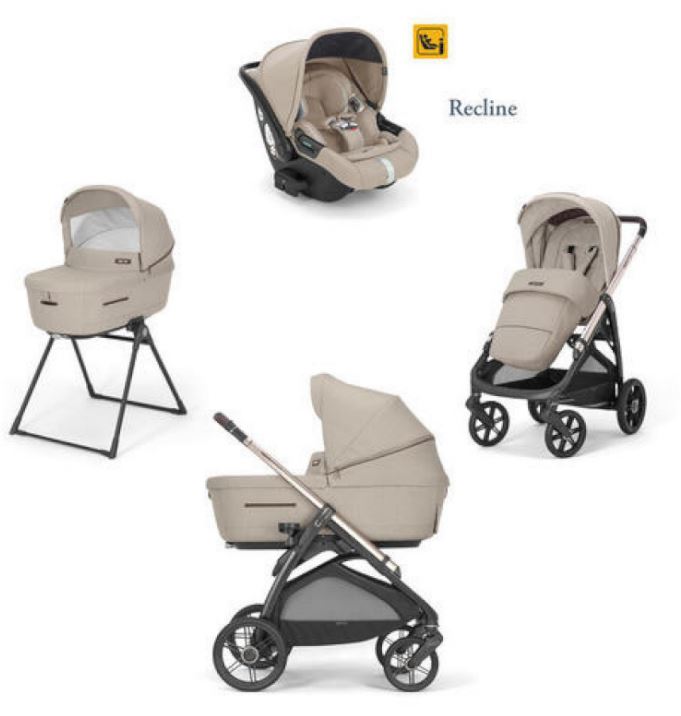 SYSTEM QUATTRO APTICA DARWIN RECLINE PASHMINA BEIGE INGLESINA