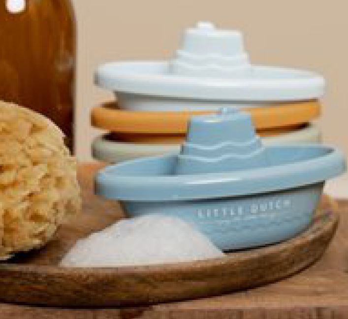 BATEAUX BAIN A EMPILER BLEU 4M+ LITTLE DUTCH 05-24