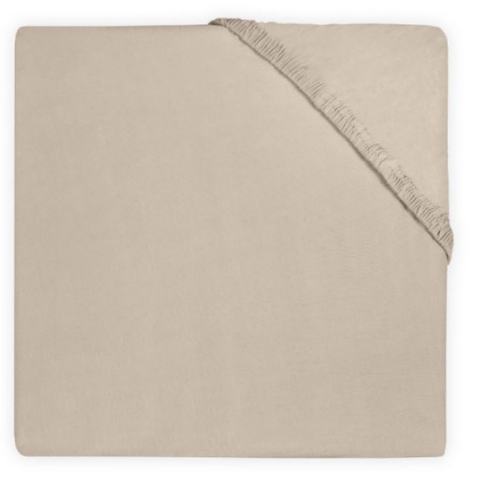 DRAP-HOUSSE JERSEY NOUGAT 60X120CM BASICS JOLLEIN