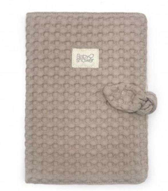 PROTEGE CARNET SANTE KNOT GOFRE LATTE BABYSHOWER
