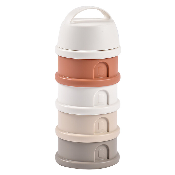 BOITE DOSEUSE 4 COMPARTIMENTS TERRACOTTA